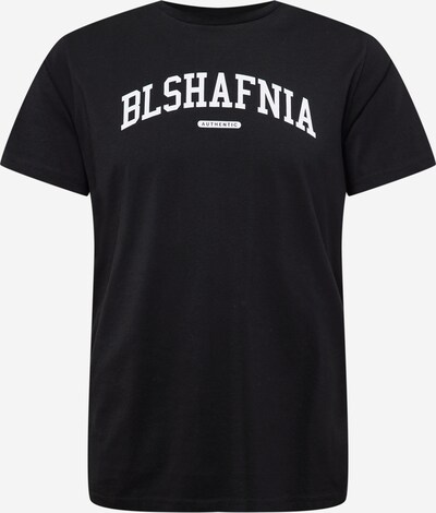 BLS HAFNIA Camiseta ''Varsity 3' en negro / blanco, Vista del producto