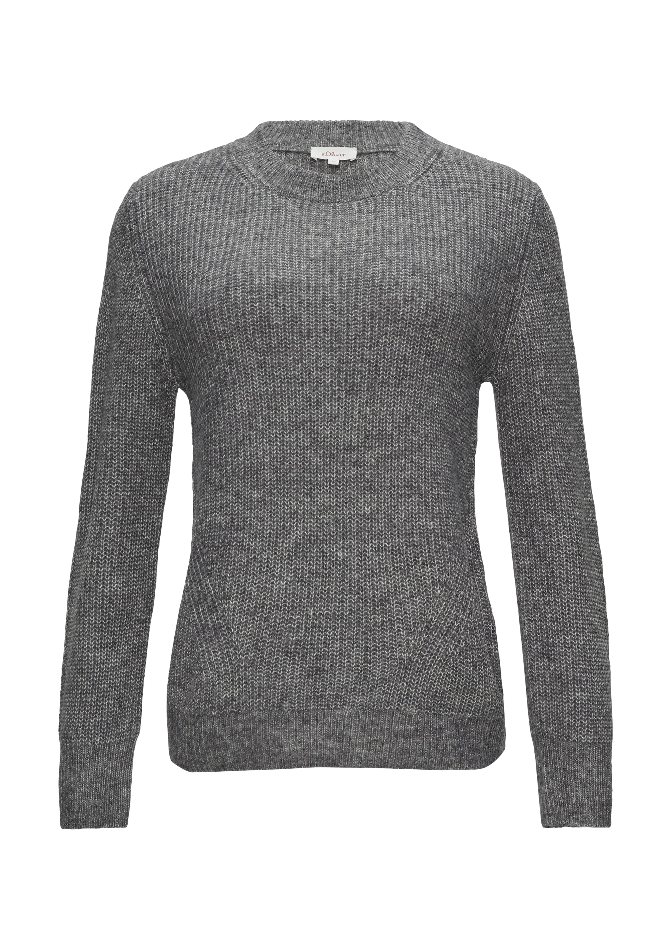 s.Oliver Pullover in Grau: Vorderseite