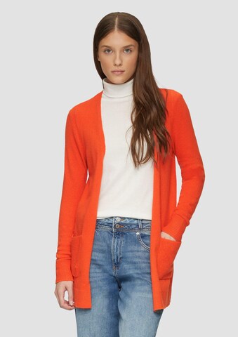 Cardigan s.Oliver en orange : devant