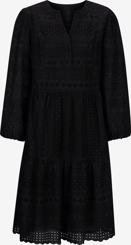 Robe Linea Tesini by heine en noir : devant