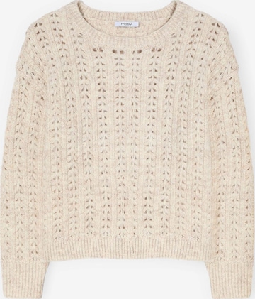 MOTIVI Sweater in Beige: front