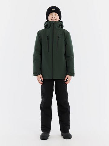 PROTEST Athletic Jacket 'PRTWixan JR' in Green: front