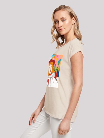 F4NT4STIC Shirt 'Alice im Wunderland' in Beige