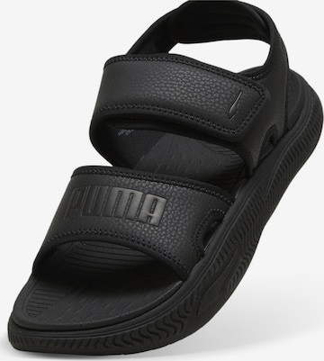 PUMA Sandals 'SoftridePro 24' in Black: front