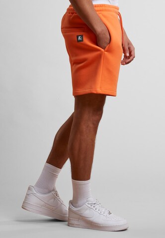 Regular Pantalon de sport Starter Black Label en orange