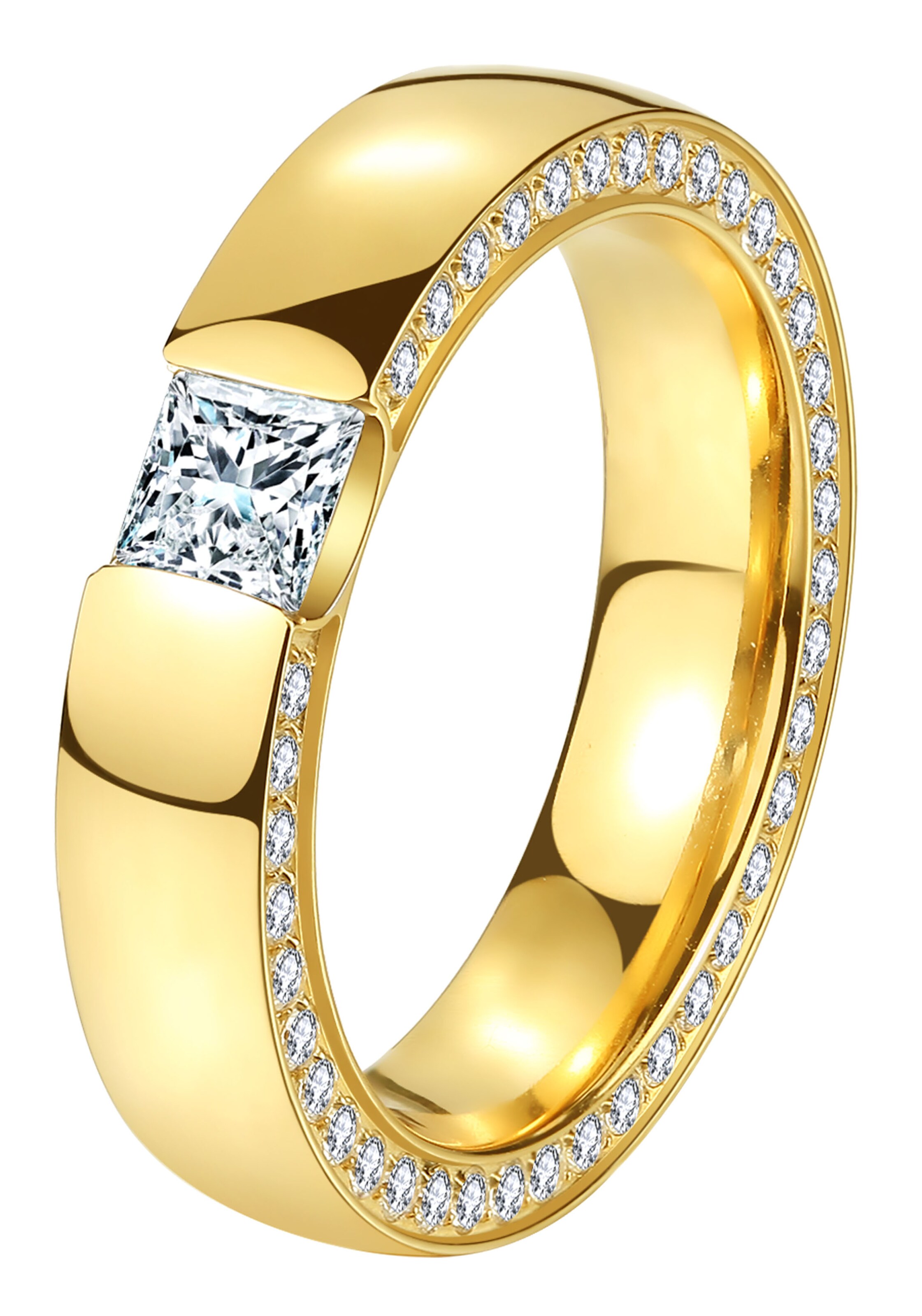 DOOSTI Ring in Gold: front