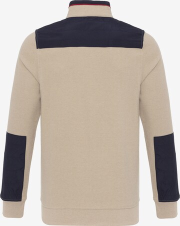 Sweat-shirt 'ALBUS' DENIM CULTURE en beige