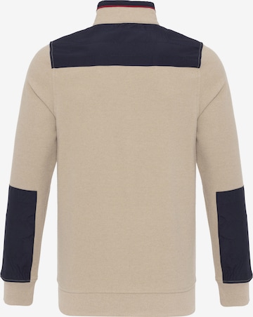 DENIM CULTURE Sweatshirt 'ALBUS' i beige