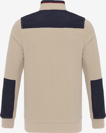 Sweat-shirt 'ALBUS' DENIM CULTURE en beige