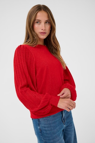 Pull-over Kaffe en rouge