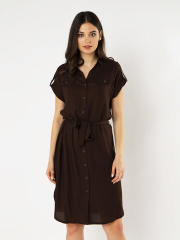 Robe Quiosque en marron