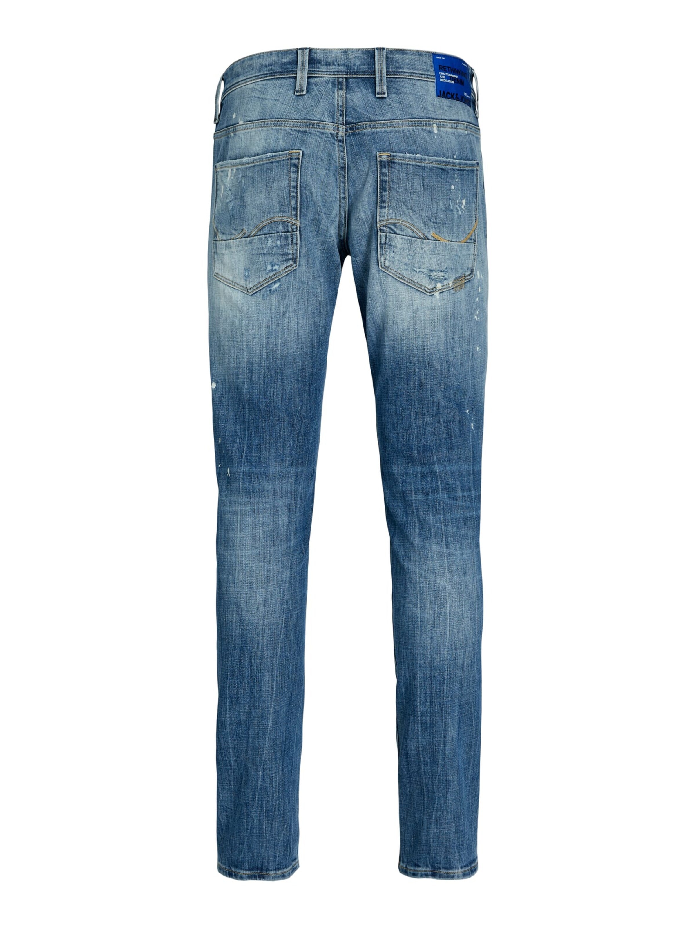 JACK & JONES Baggy Jeans 'GLenn' in Blue