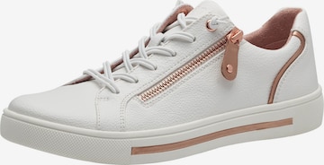 JANA Sneakers laag in Wit: voorkant