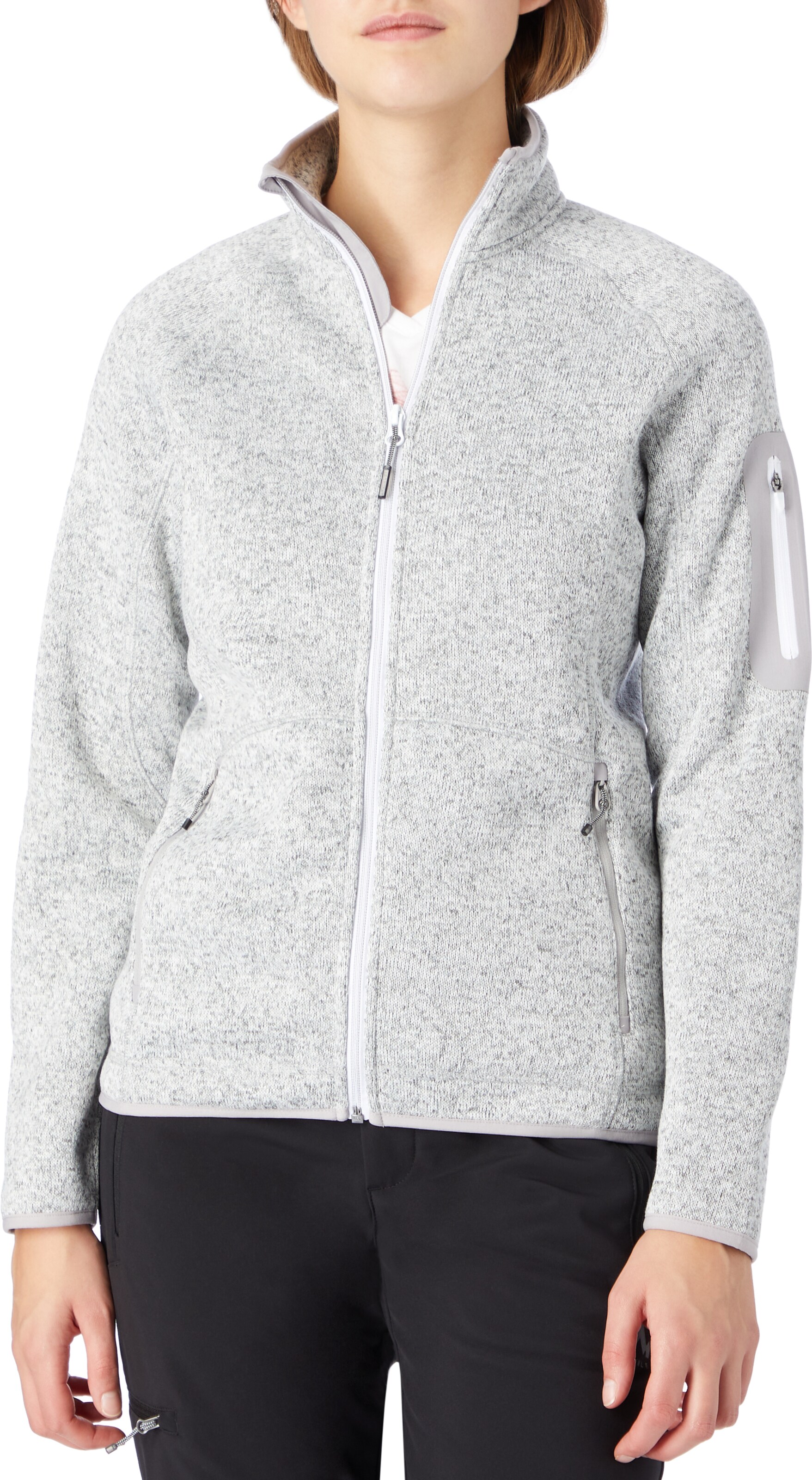 MCKINLEY Funktionsfleecejacke 'Skeena' in Weiß