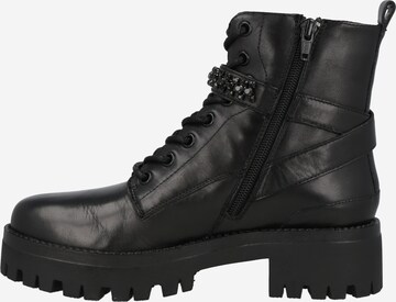 SPM - Botines con cordones 'GLADIAR' en negro