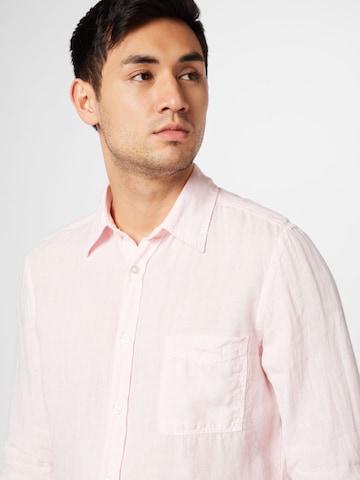 BOSS Orange Regular Fit Hemd 'Relegant 6' in Pink