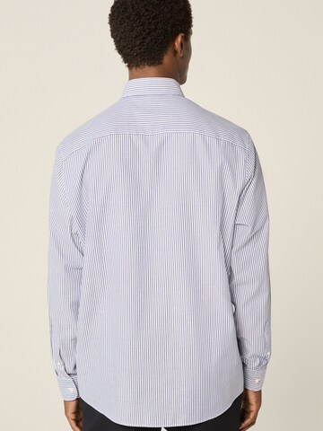 Next Regular fit Button Up Shirt in Blue
