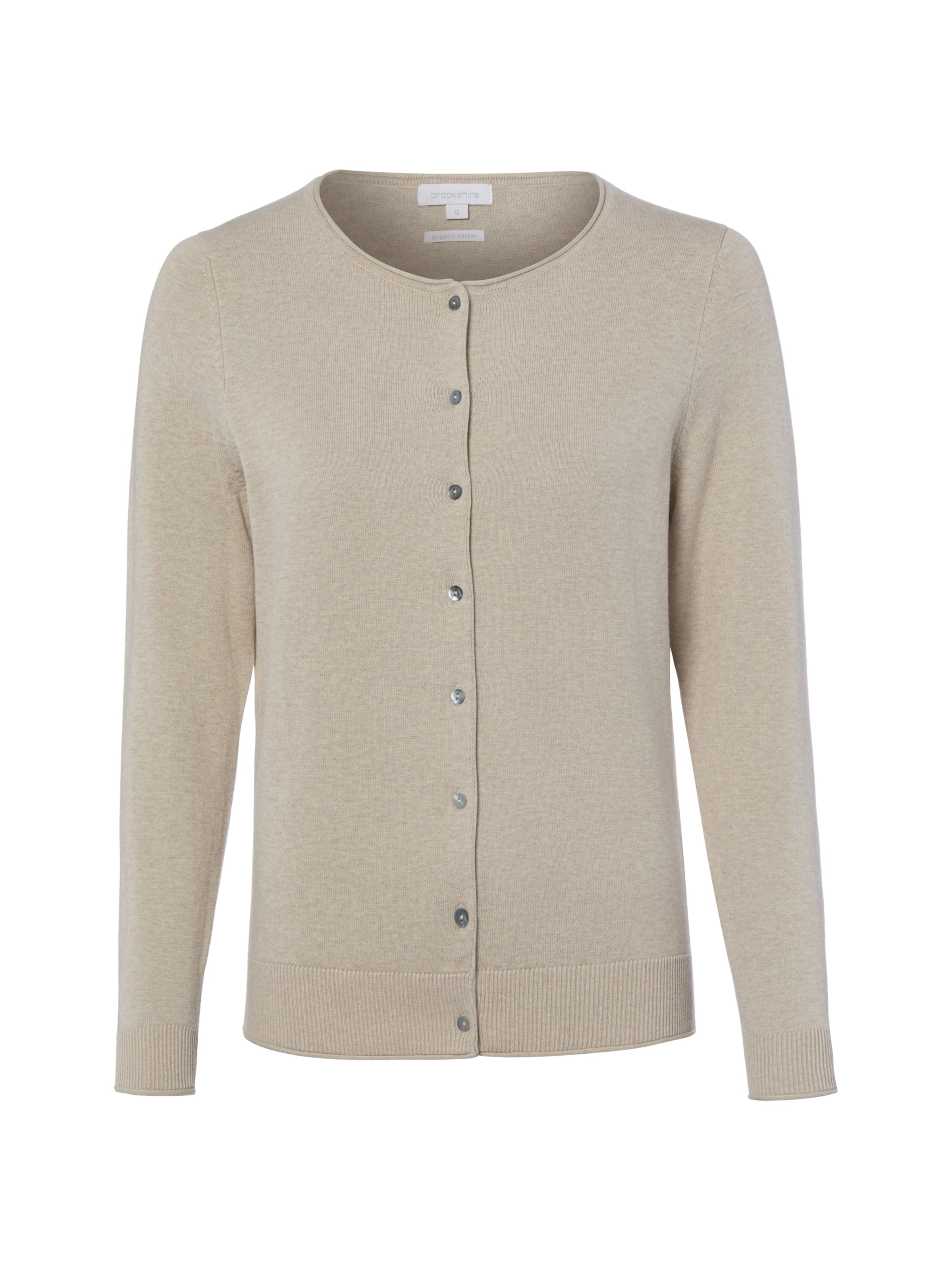 Cardigan Brookshire en beige : devant