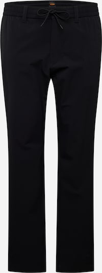 BOSS Pantalon chino en noir, Vue avec produit