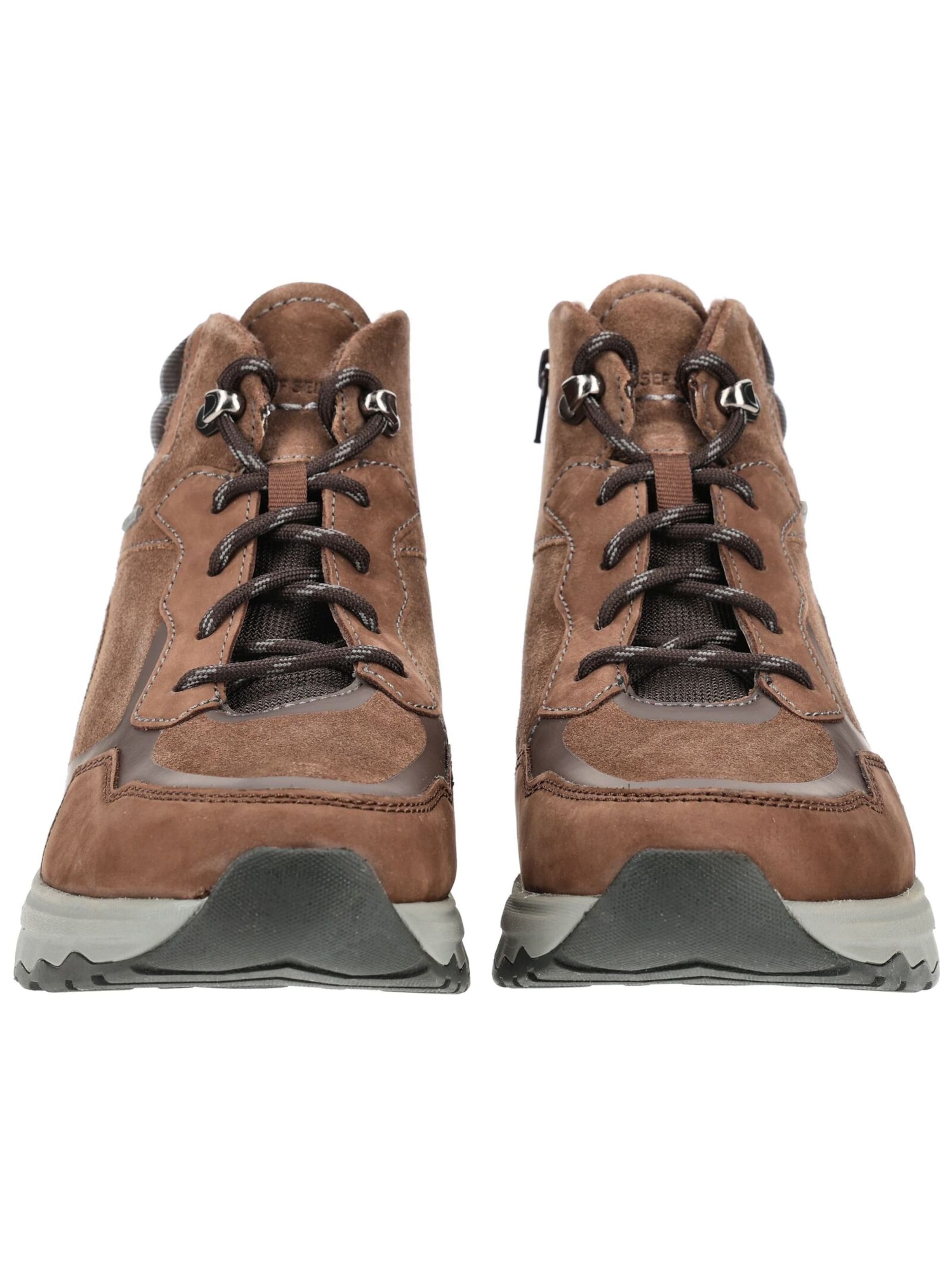Bottines à lacets JOSEF SEIBEL en marron : devant