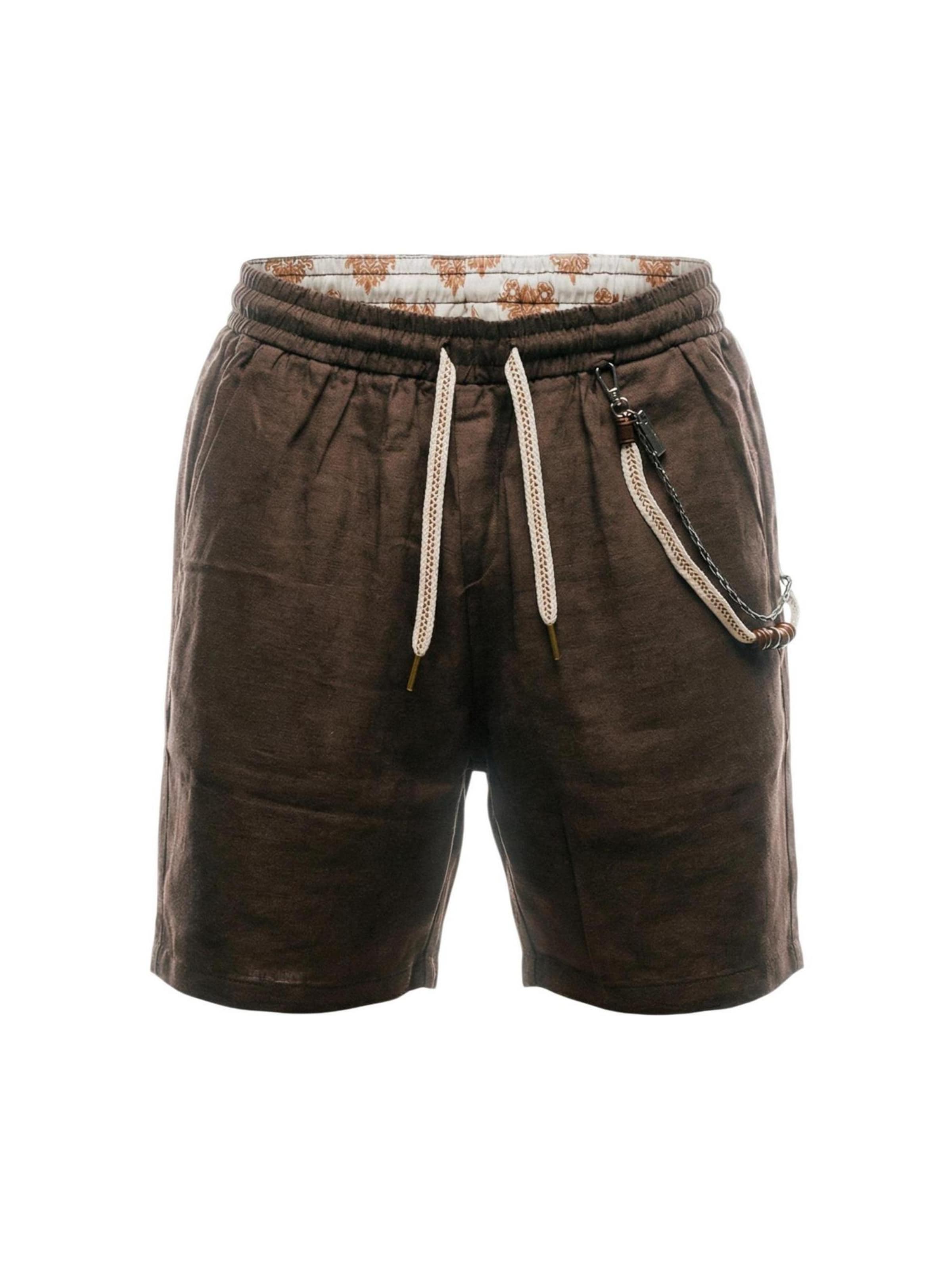 regular Pantaloni sportivi 'FJ3269-S26' di Gianni Lupo in marrone: frontale
