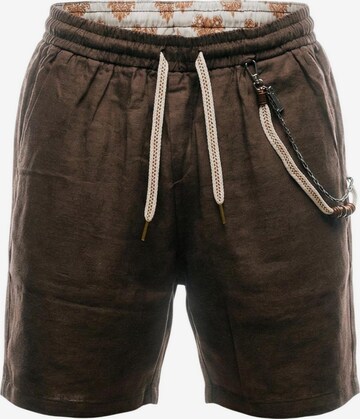 regular Pantaloni sportivi 'FJ3269-S26' di Gianni Lupo in marrone: frontale