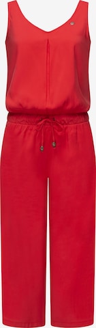 Ragwear Jumpsuit 'Suky' in Red: front