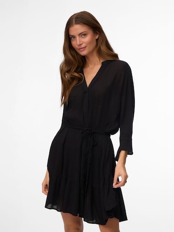 VERO MODA Jurk 'VMMenny' in Zwart: voorkant