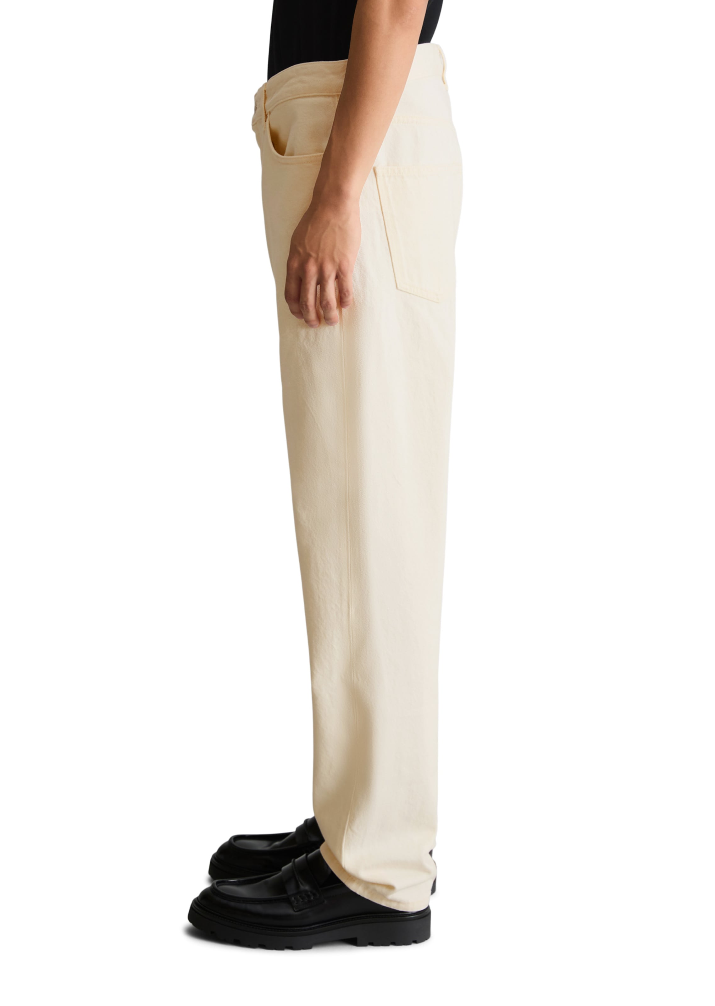 Effilé Jean Marc O'Polo DENIM en blanc