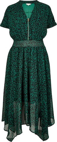 Robe Apricot en vert : devant