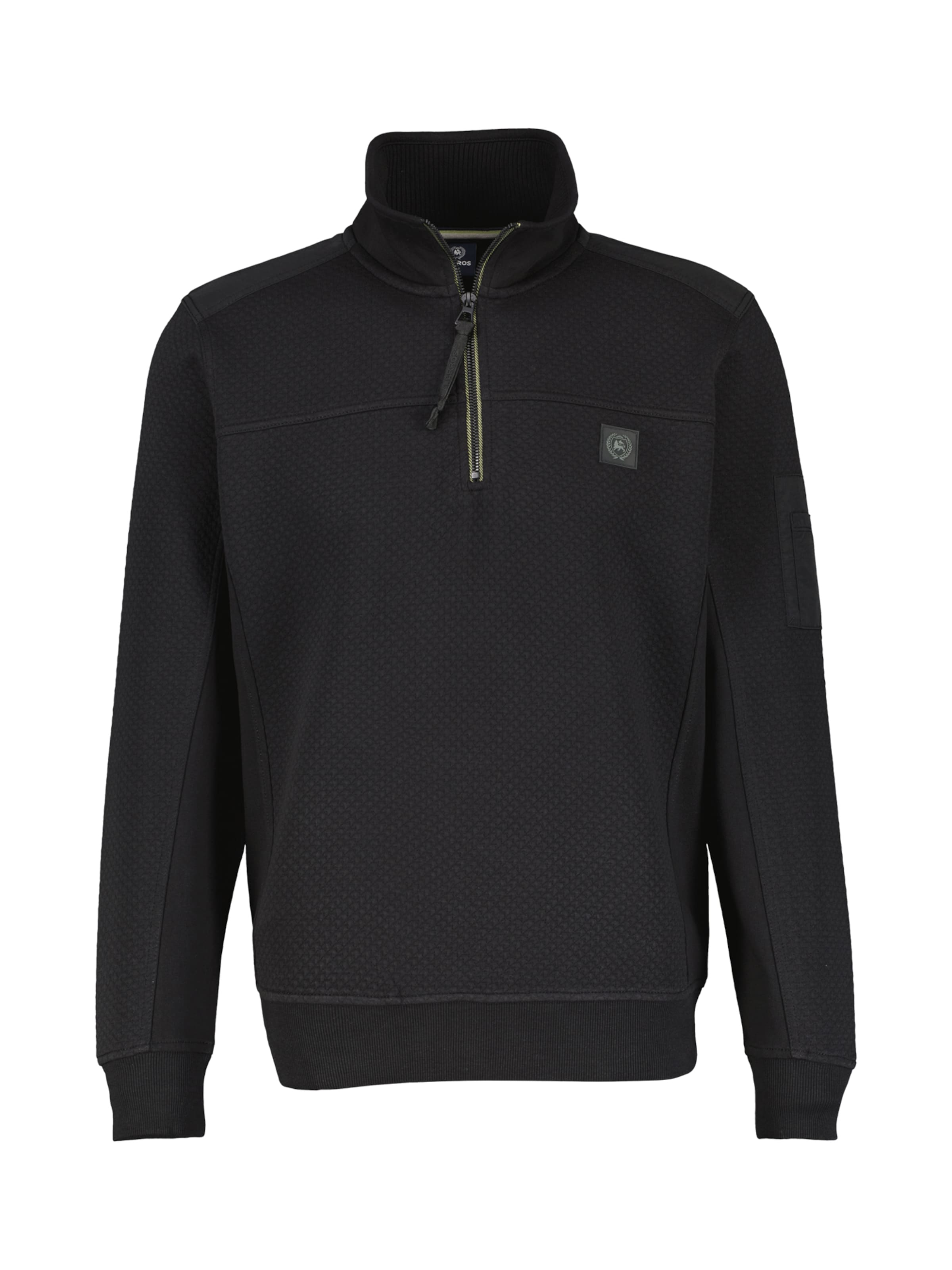LERROS Sweatshirt in Black: front