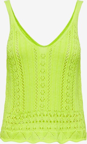 Top in maglia 'Lyzet' di ONLY in verde: frontale