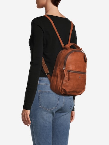 Harbour 2nd Backpack 'Carlotta' in Brown