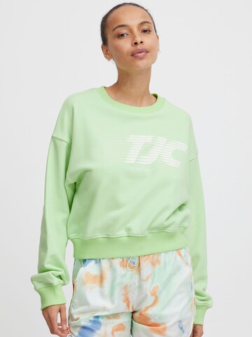 The Jogg Concept Sweatshirt 'Saki' in Groen: voorkant