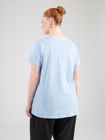 ONLY Carmakoma Shirt 'CARBonnie' in Blue