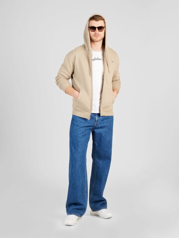 HOLLISTER Bluza rozpinana w kolorze brązowy