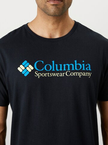 COLUMBIA Toiminnallinen paita 'CSC' värissä musta