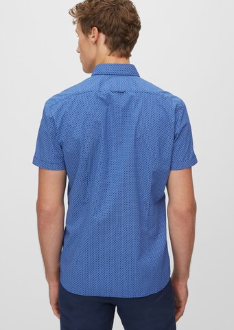 Marc O'Polo Regular fit Overhemd in Blauw