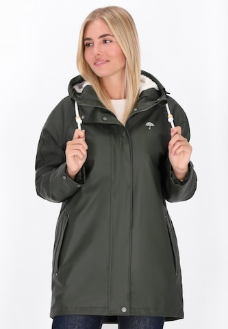 Schmuddelwedda - Chaqueta de entretiempo en verde: frente