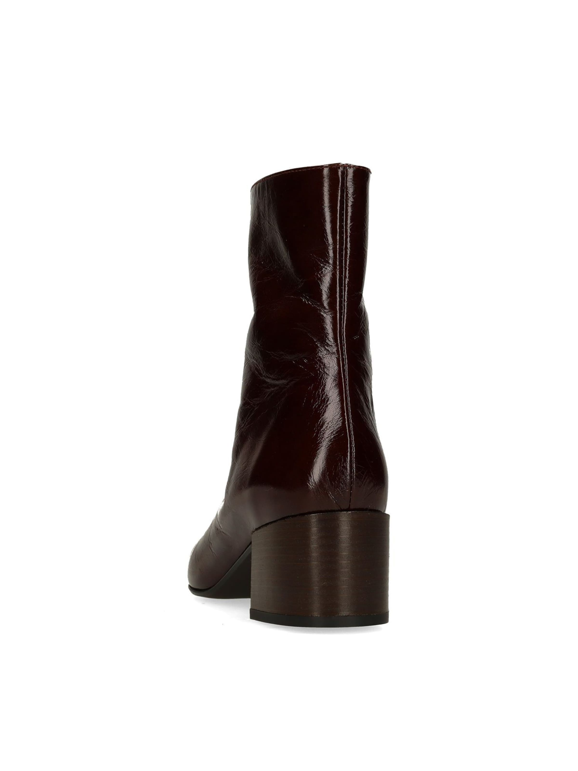 MANFIELD Stiefelette in Braun