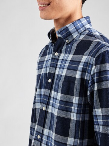 GANT Regular fit Πουκάμισο 'TARTAN' σε μπλε