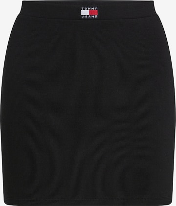 Tommy Jeans Spódnica w kolorze czarny: przód