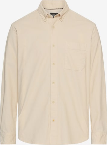 CAMEL ACTIVE Regular Fit Hemd in Beige: Vorderseite