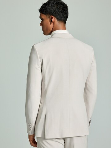 Next Slim fit Business blazer in Beige