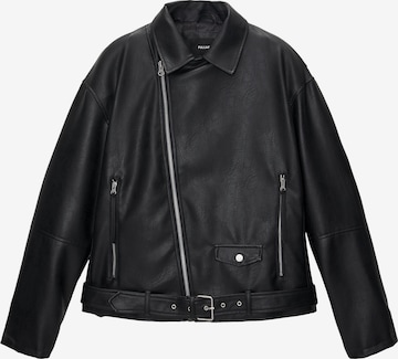 Veste mi-saison Pull&Bear en noir : devant