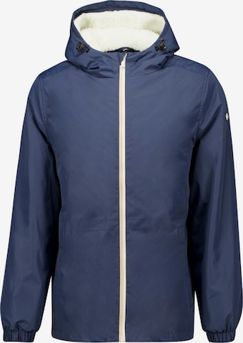 Manteau mi-saison Deeluxe en bleu : devant