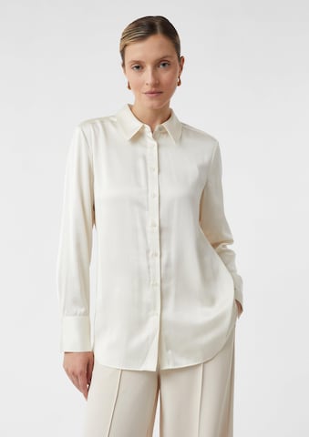 COMMA Bluse in Beige: Vorderseite