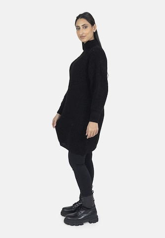 Elara Knit dress in Black
