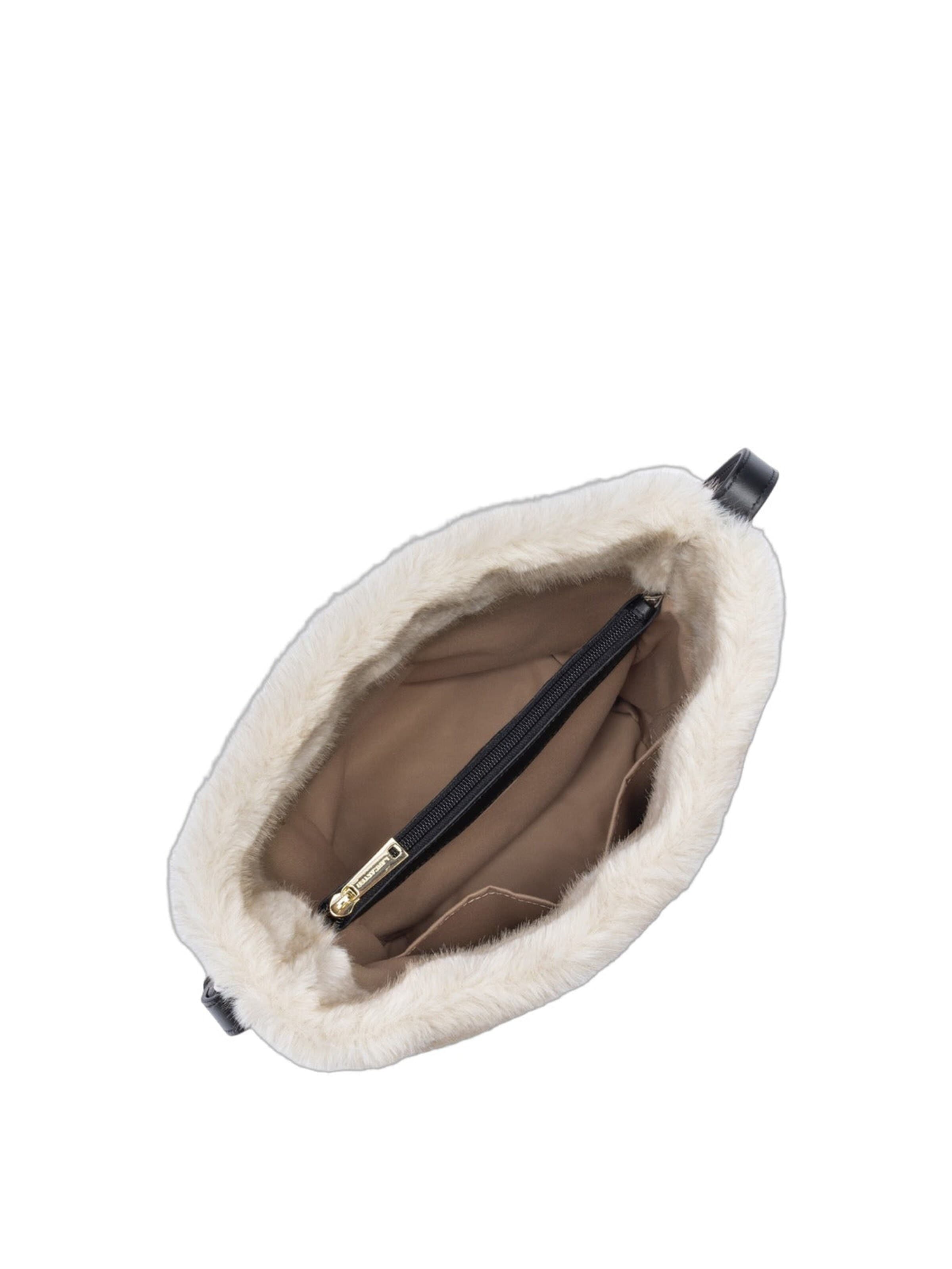 LANCASTER Paris Schoudertas 'Aimantée Moumoute' in Beige