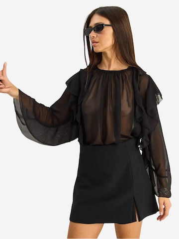 Bianco Lucci Blouse in Black